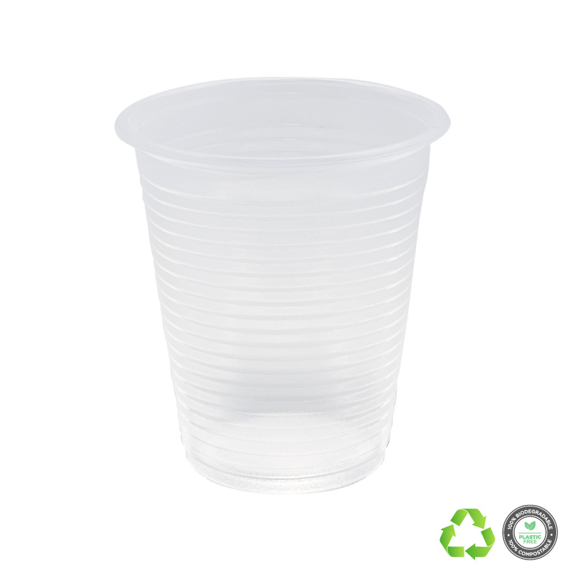 50 Bicchieri Trasparenti Biodegradabili in pla da 200 ml in confezioni da 50 pezzi 50 Bicchieri Trasparenti Biodegradabili in pla da 200 ml in confezioni da 50 pezzi