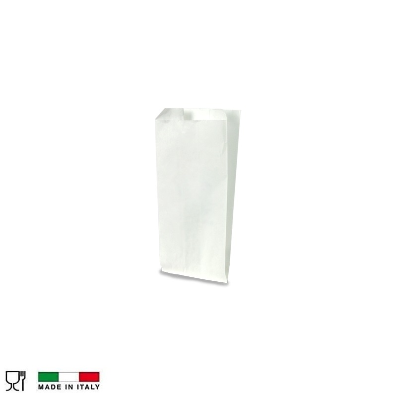 Sacchetti - carta kraft - 10x18 cm - soffietti laterali 3 cm - 45