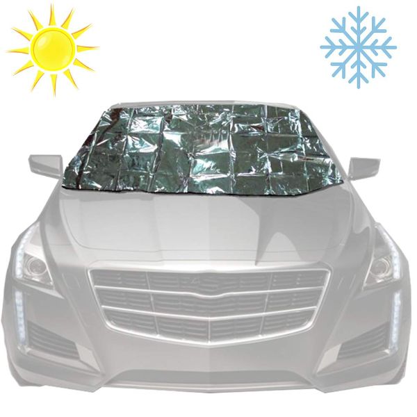 Palucart Copertura Parabrezza Protezione Ghiaccio Telo Parasole Auto 180x70 Universale