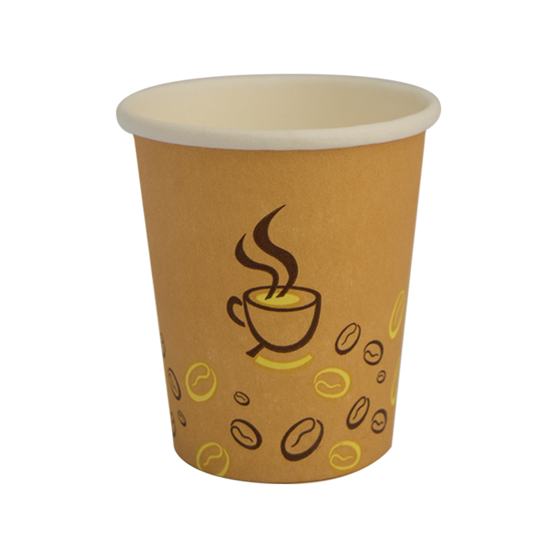 Bicchieri Avana con Tema Chicco di Caffč in Cartoncino Biodegradabile. Disponibili in Confezioni da 500 Pezzi con Capacitą 240ml. Bicchieri Avana con Tema Chicco di Caffč in Cartoncino Biodegradabile. Disponibili in Confezioni da 500 Pezzi con Capacitą 240ml.