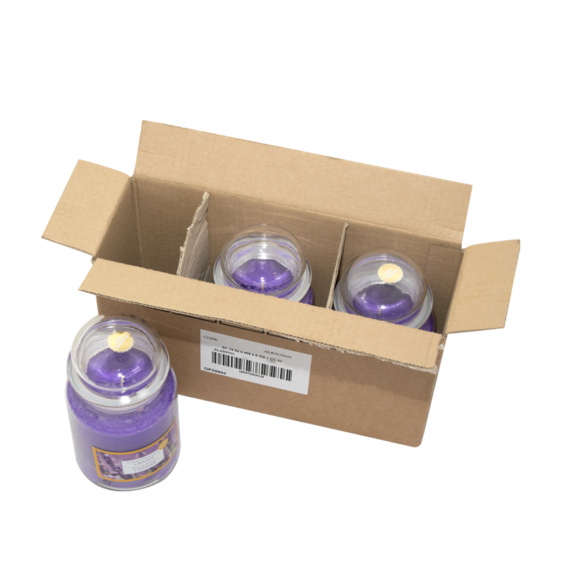 Set 3 Candele Profumate In Vasetto Di Vetro Da 510g - Profumo Gelsomino Per Casa E Ufficio, Durata 100 Ore - Foto 10
