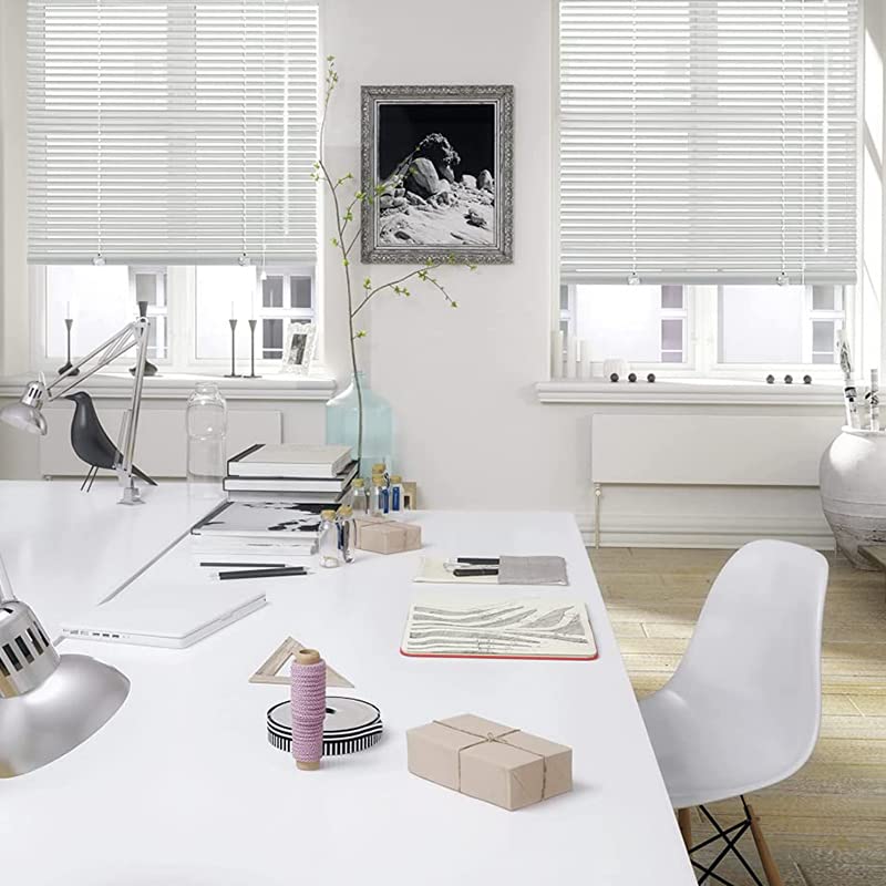 Tenda Veneziana In PVC - 50 Mm, 60 X 220 Cm, Colore Bianco - Foto 2