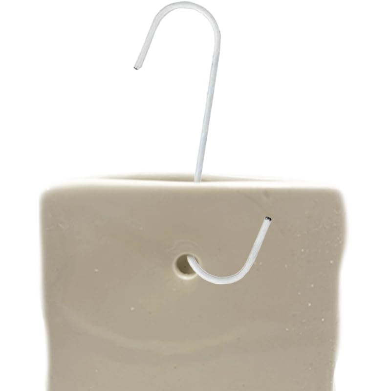Umidificatore termosifone in ceramica bianco 2 pezzi
