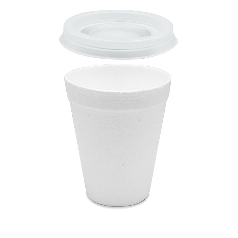 Bicchieri Termici in Polistirolo da 200 ml. Disponibili in confezione da 80 pezzi con 80 coperchi Bicchieri Termici in Polistirolo da 200 ml. Disponibili in confezione da 80 pezzi con 80 coperchi