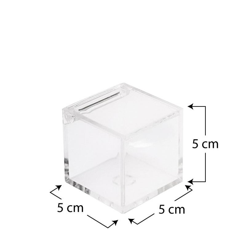 Contenitore porta caramelle in plexiglass 12 spazi a cubo
