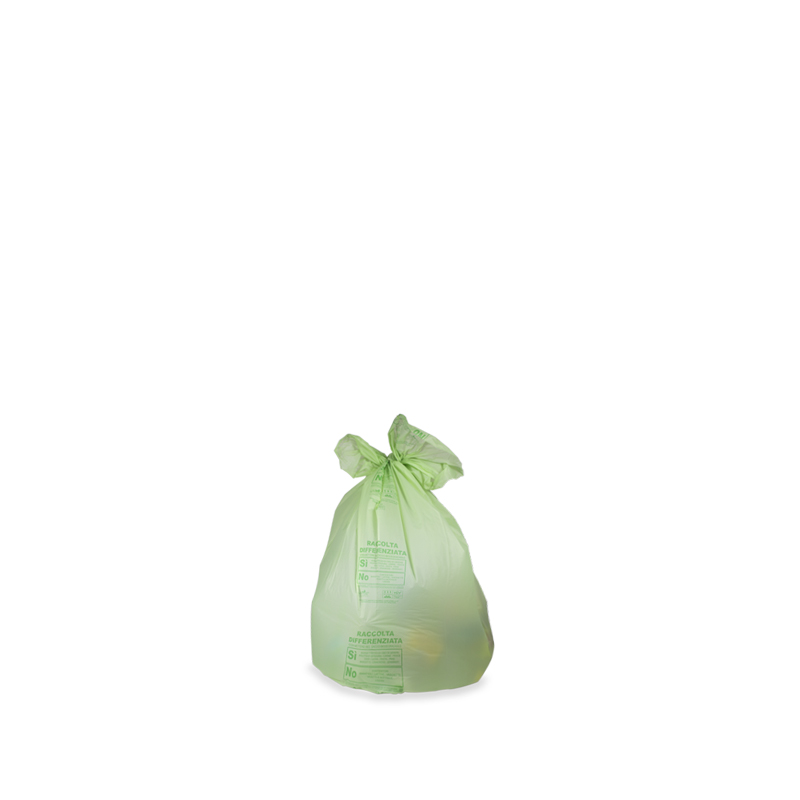 Sacchetti biodegradabili compostabili per umido 42x42cm - PapoLab