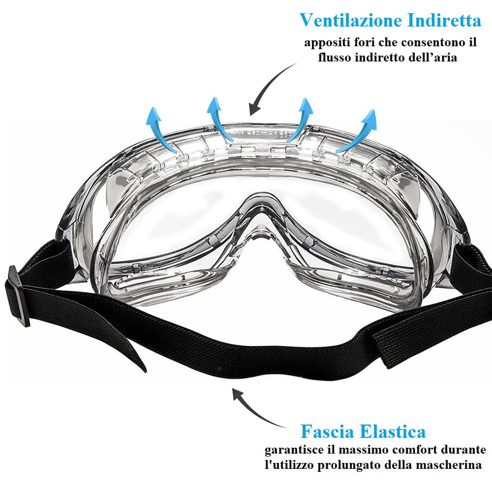 Occhiali Protettivi Da Lavoro A Specchio - Foto 5