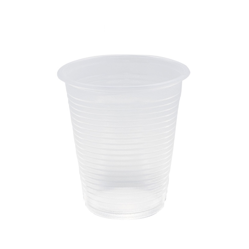Bicchieri biodegradabili monouso plastica trasparenti 200 ml