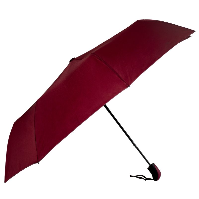 Mini ombrello pieghevole con tasto automatico bordeaux Mini ombrello pieghevole con tasto automatico bordeaux