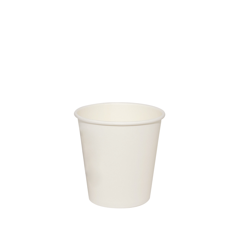 biodegradabili 32 Cf x 50 pezzi bicchiere cartoncino per caffè Virsus 1600 Bicchieri in Carta per Caffe 90ml Colore Bianco con Grafica Logo 