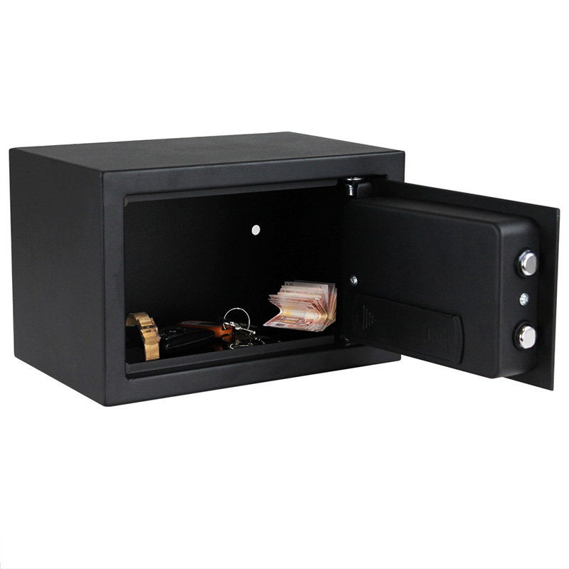 Cassaforte SereneLife 35x25x25 Cm – Elettronica Con Tastiera Digitale, 2 Chiavi, Montabile A Muro O Pavimento