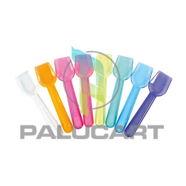 Cucchiaini per il Gelato Colorate da 9 cm. da usare anche per granite e yogurt. Busta da 1 Kg, contenente circa 660 Palette. Cucchiaini per il Gelato Colorate da 9 cm. da usare anche per granite e yogurt. Busta da 1 Kg, contenente circa 660 Palette.