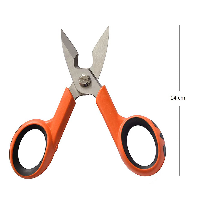 Forbici Da Elettricista In Acciaio Inox - Robuste, 160 Mm, Per Lavori Di Precisione - Foto 13