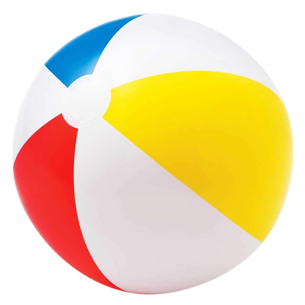 Pallone da spiaggia gonfiabile multicolor