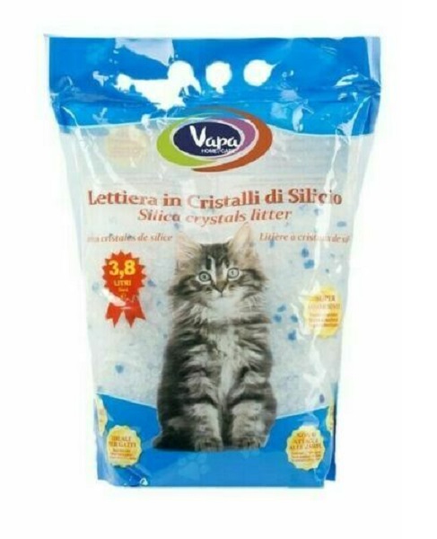 LETTIERA SABBIA PER GATTI IN CRISTALLI DI SILICIO - 1 CONFEZIONE LETTIERA SABBIA PER GATTI IN CRISTALLI DI SILICIO - 1 CONFEZIONE