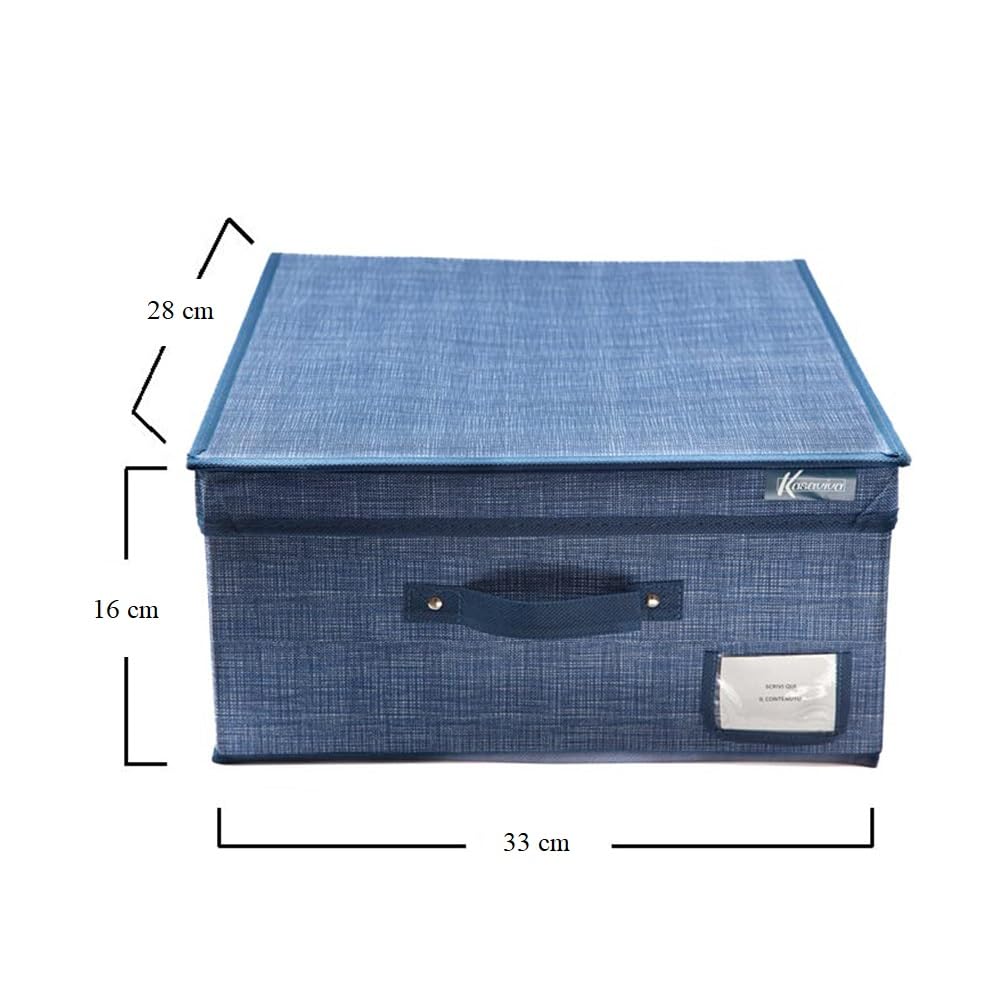 Armadio Pieghevole In Tessuto Relaxdays Con 6 Ripiani E 2 Aste | Salvaspazio Per Camera E Campeggio | Grigio Antracite - Foto 10