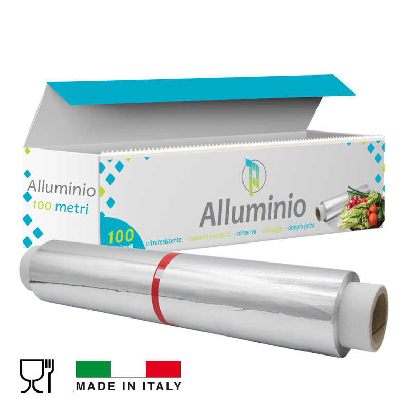 Pellicola Alimenti Alluminio M 16 H 0,28 Asso