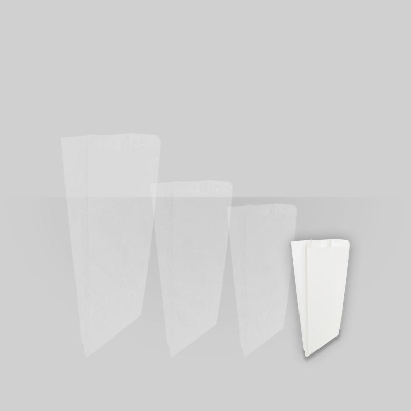 Sacchetti di carta kraft bianchi Kg 1