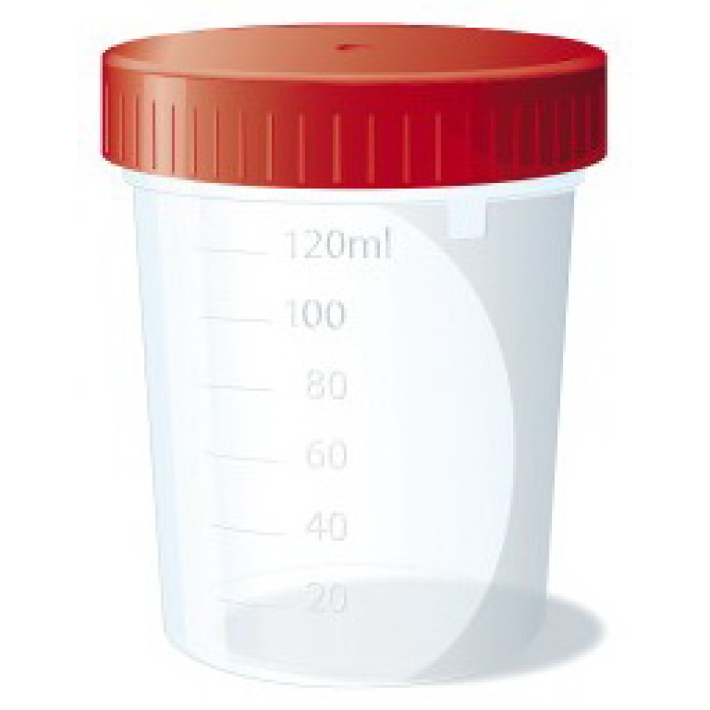 Contenitore per urine da 120 ml. Confezione contenente 10 contenitori Contenitore per urine da 120 ml. Confezione contenente 10 contenitori