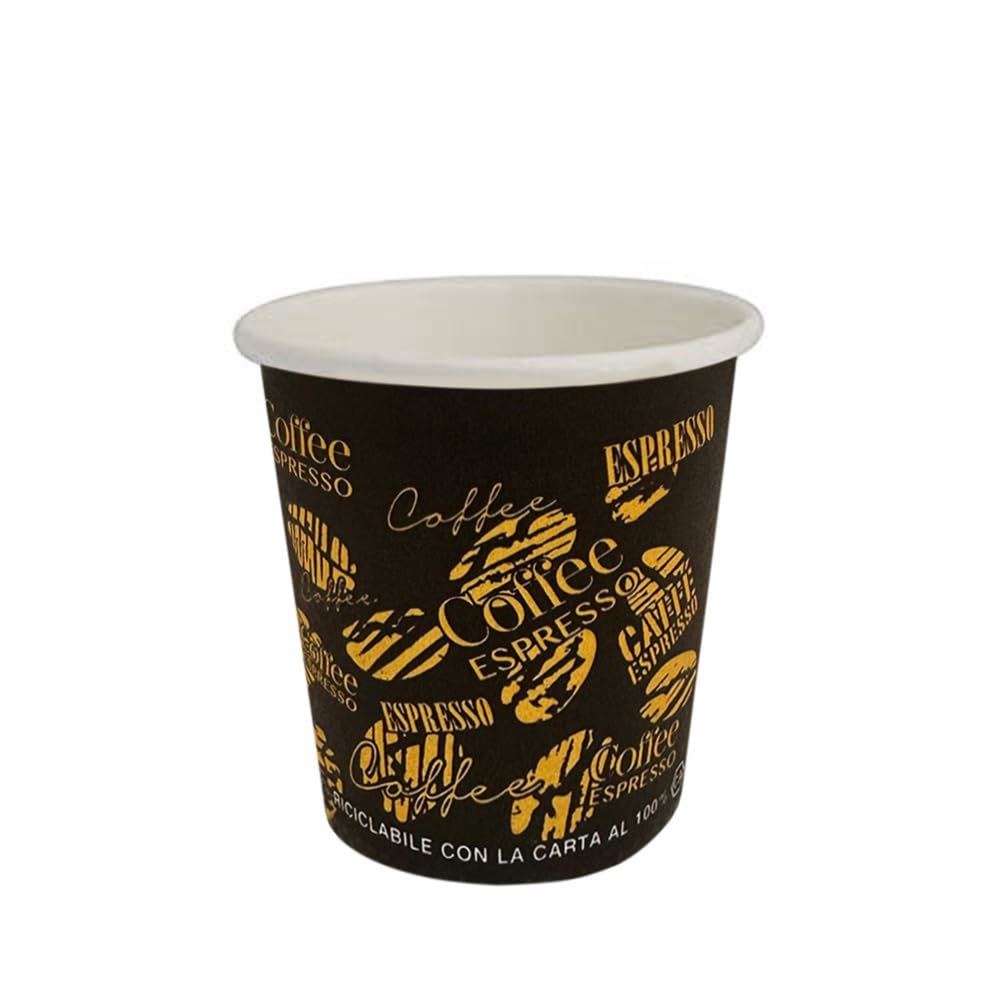 Kit Bicchierini Caffè 75ml + Palette Legno - 100 Pezzi - Foto 8