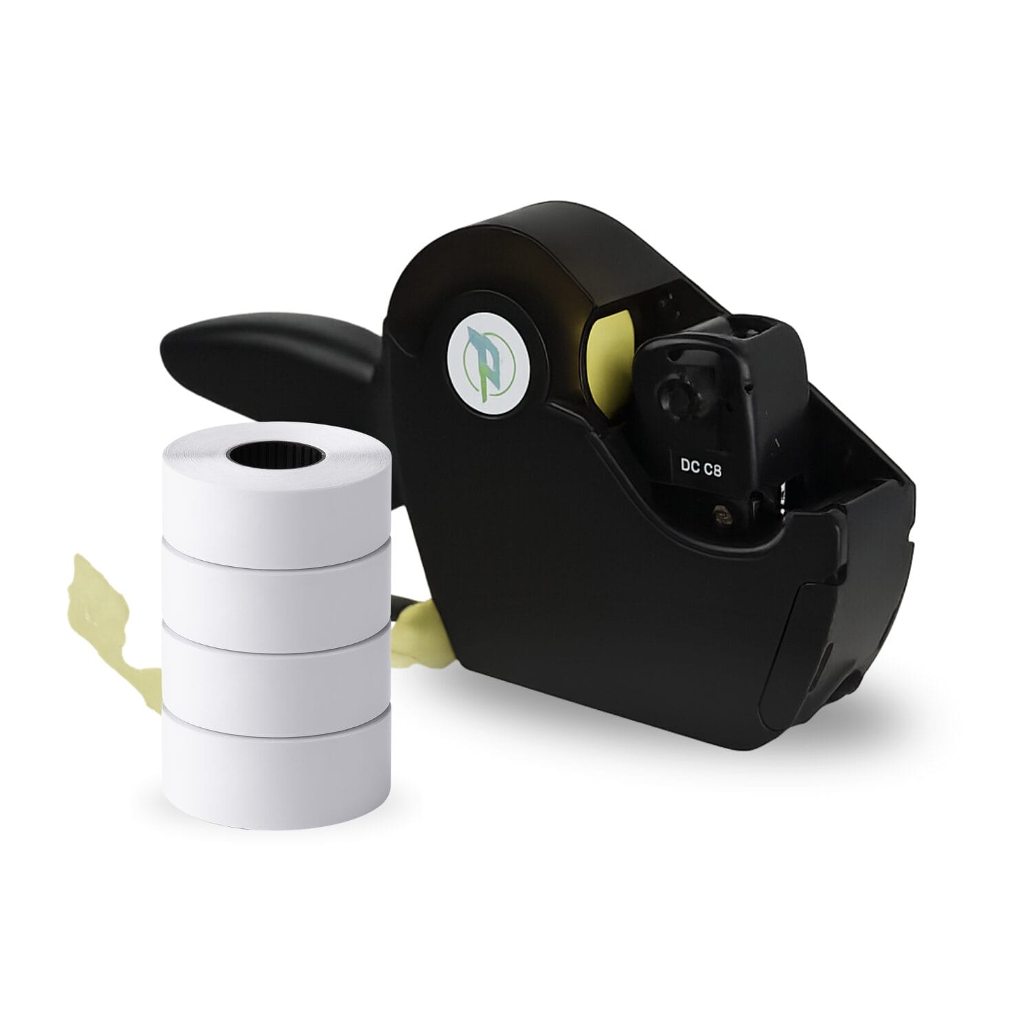 kit di Pistola per Etichette + 3 Ruote di Inchiostro Aggiuntive + 10