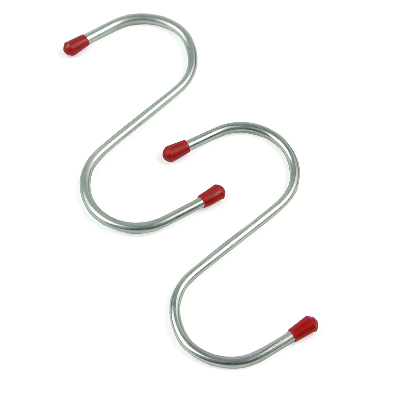 Ganci A S Extra Large 25 Cm Neri: 4 Pezzi Per Appendere Di Tutto, In Casa E In Giardino