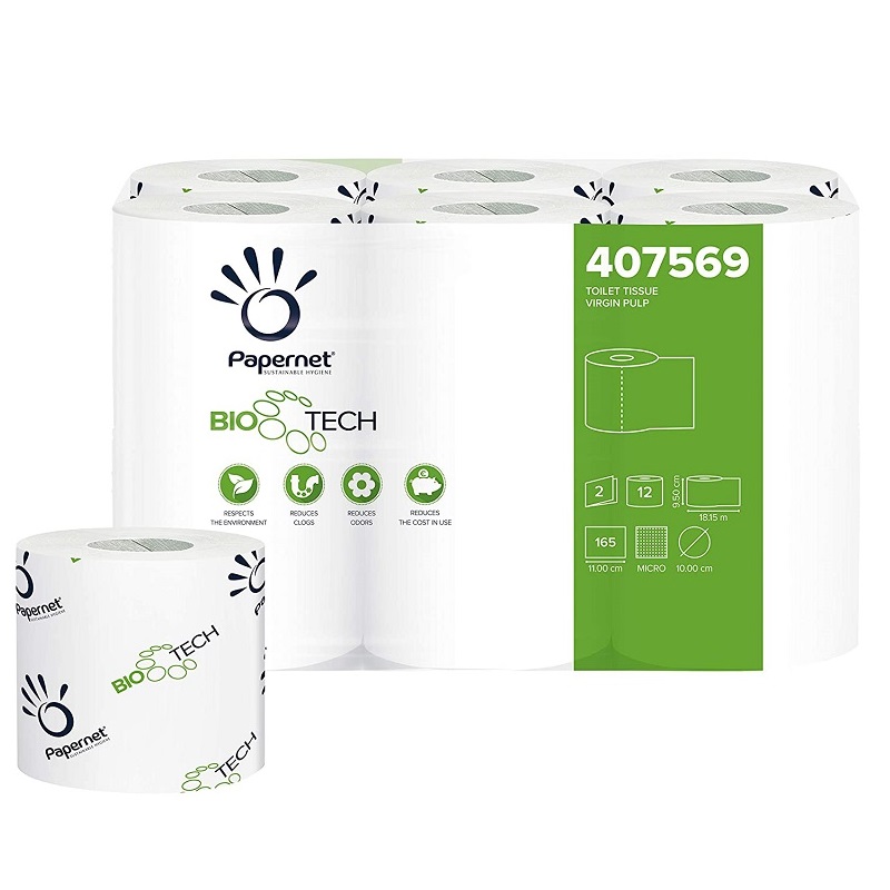 Carta Igienica Virsus - 96 Rotoli Fascettati In Pura Cellulosa, 2 Veli Bianchi - Foto 5