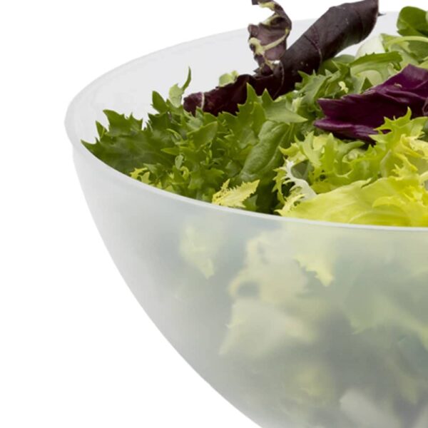 Set Di 8 Ciotole In Plastica Per Insalata, Cereali E Snack - Infrangibili, Microonde E Lavastoviglie - Foto 5