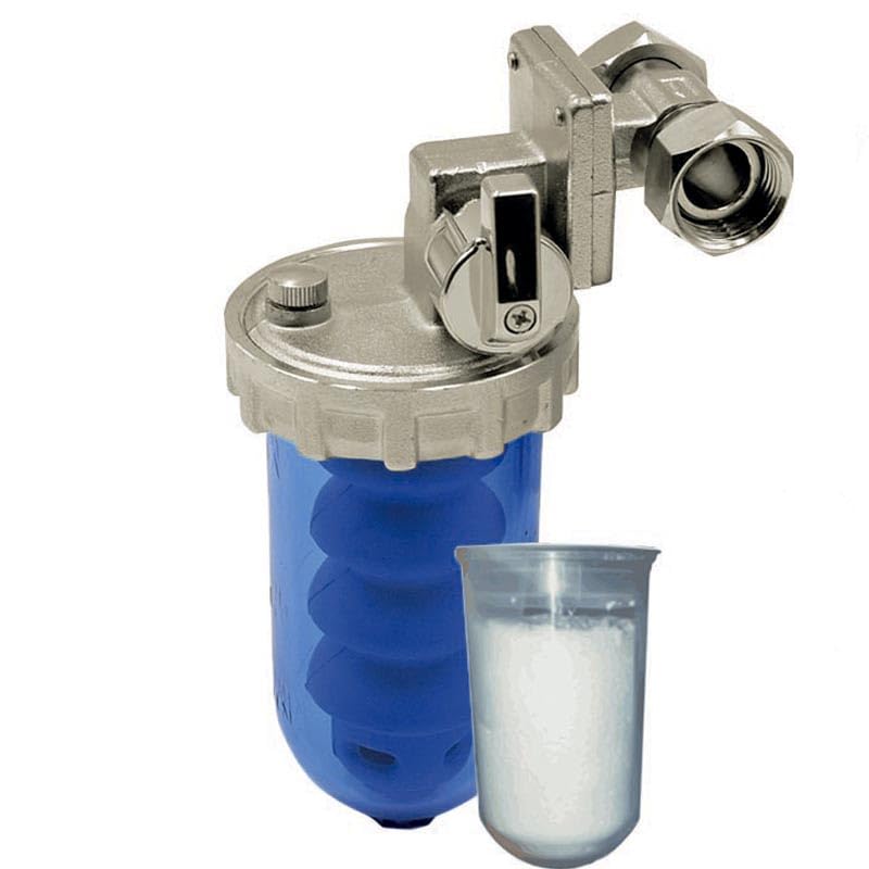 Filtro Anticalcare Universale - Con Polifosfato, Attacco MF 3/4, Per Lavatrice E Lavastoviglie, Made In Italy - Foto 2