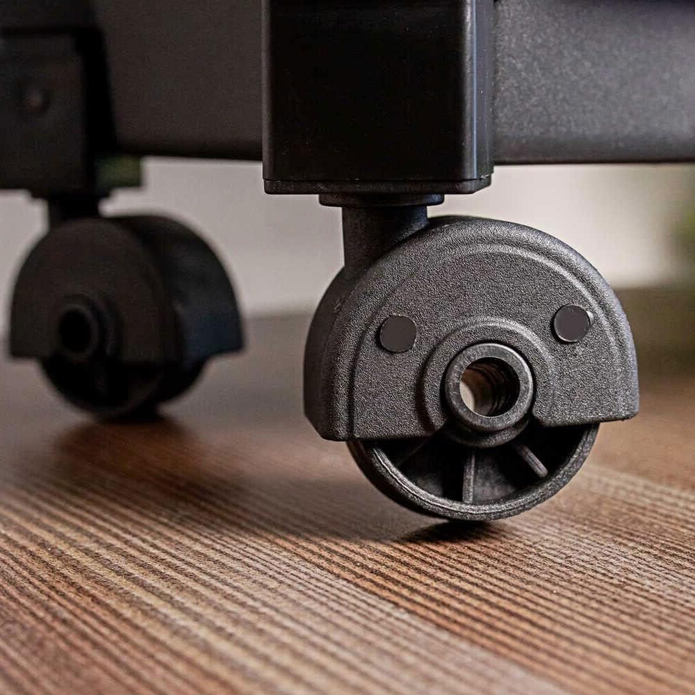 Carrellino Salvaspazio Relaxdays Con 3 Cassetti - Mobiletto Multiuso Per Bagno, Cucina O Ufficio, Bianco - Foto 8