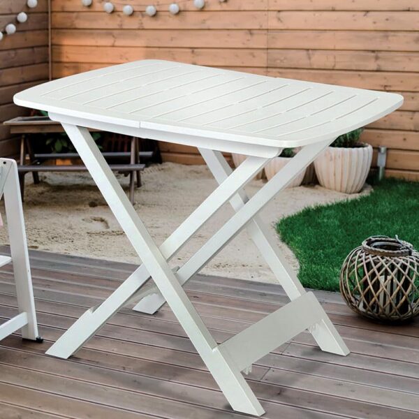 Tavolino Pieghevole Tavoli In Plastica Brico Arredo Giardino