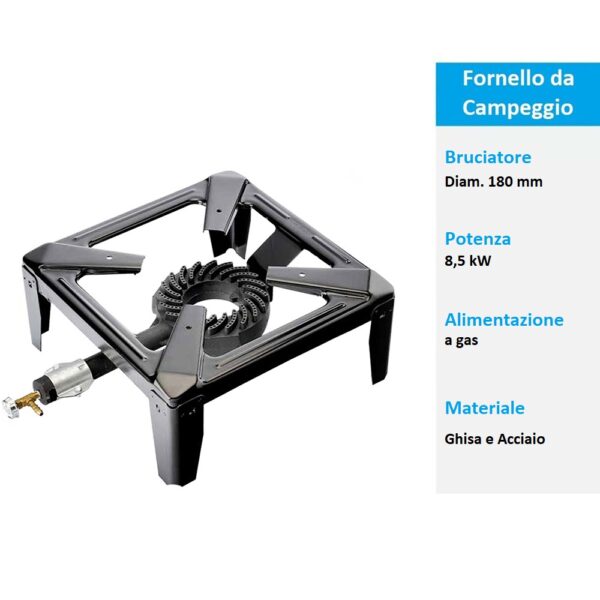 bruciatore a gas portatile