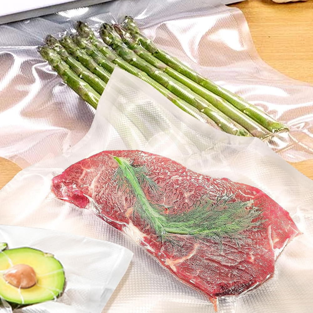 300 Buste Sottovuoto Per Alimenti - 20x30 Cm, 105 Micron, Cottura E Conservazione - Foto 6