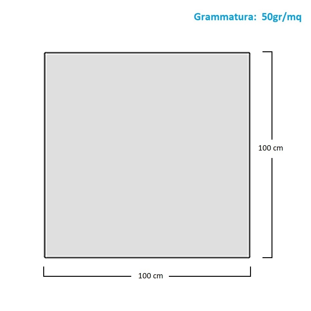 25 Tovaglie Monouso in TNT 100x100 cm - Coprimacchia Resistenti per Tavolo - Bordeaux