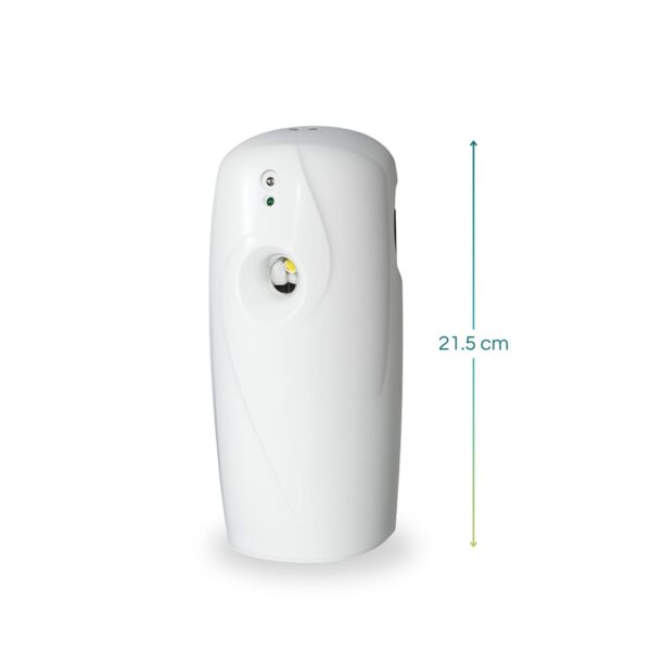 Diffusore automatico PIR.ECO SOL altezza 21,5 cm, compatibile con bombolette