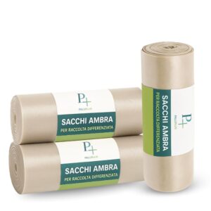 Sacchi spazzatura 90×120 – Sacchi Ambra trasparenti