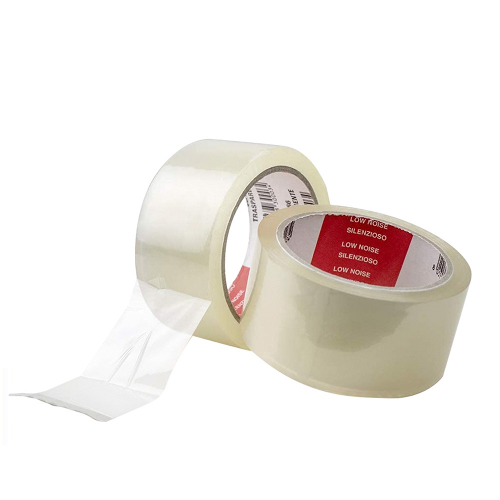 DNK TRADE NASTRO Adesivo Trasparente Da Imballaggio Pacchi 50Mm X 66M