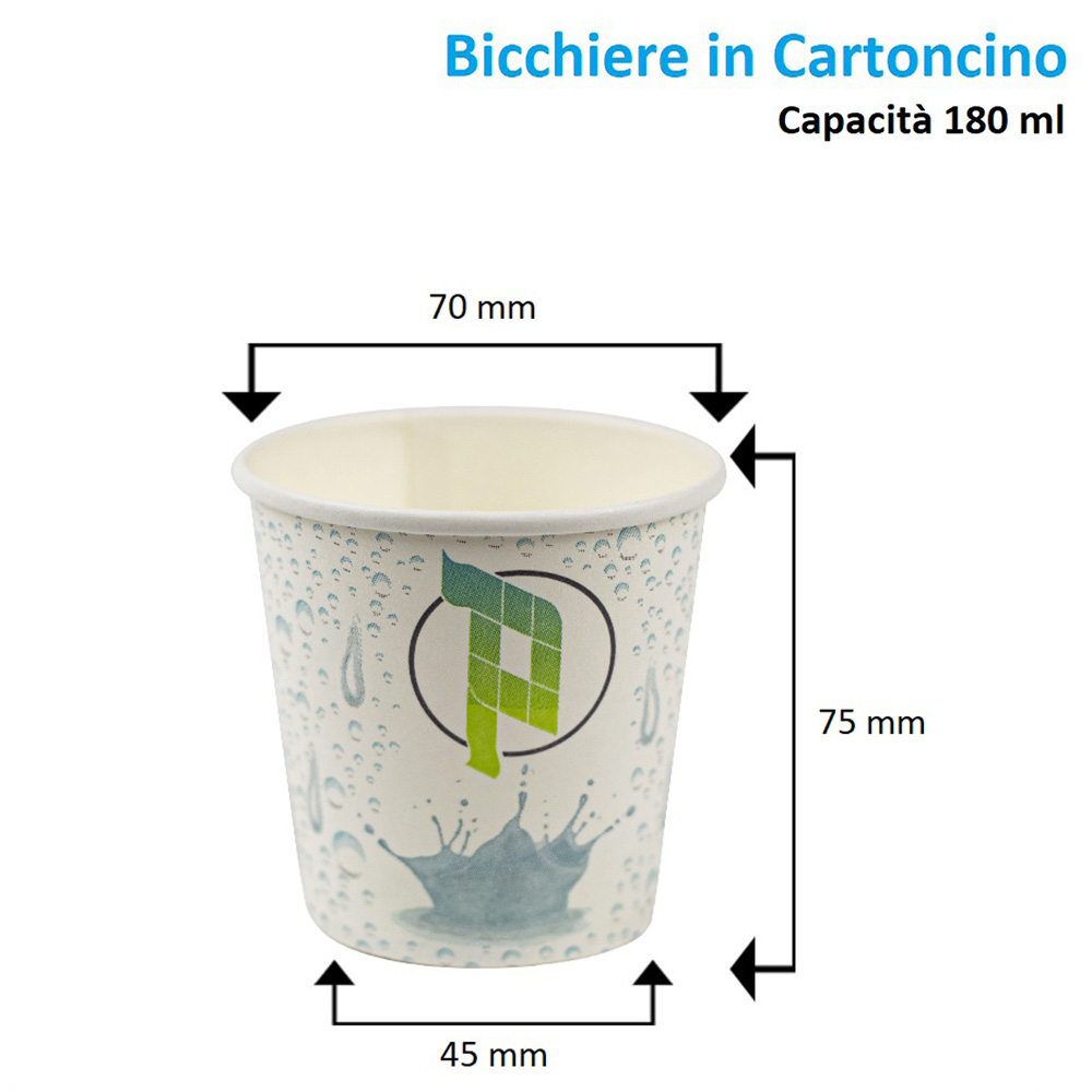 500 Bicchierini In Carta Da Caffè 65ml PubCUP Bicchieri Ecologici Biodegradabili Monouso Piccoli - Foto 9