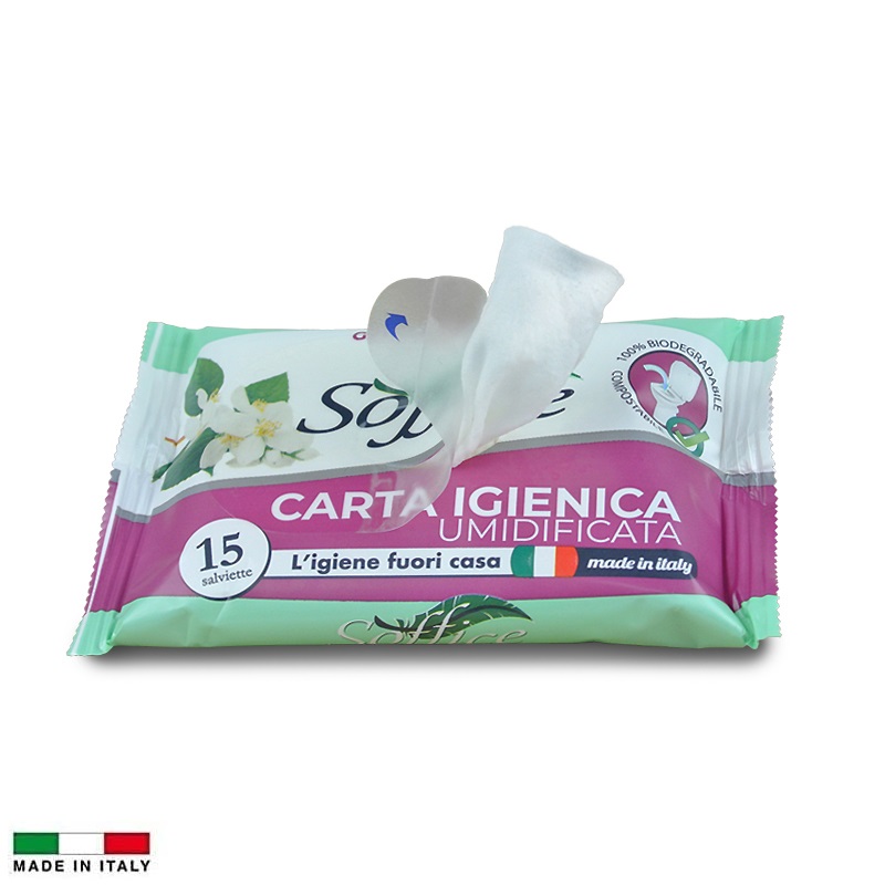 Salviettine Umidificate Pingo 100% Biodegradabili | Confezione 12 Pacchi Da 80 Pz, Pelle Sensibile