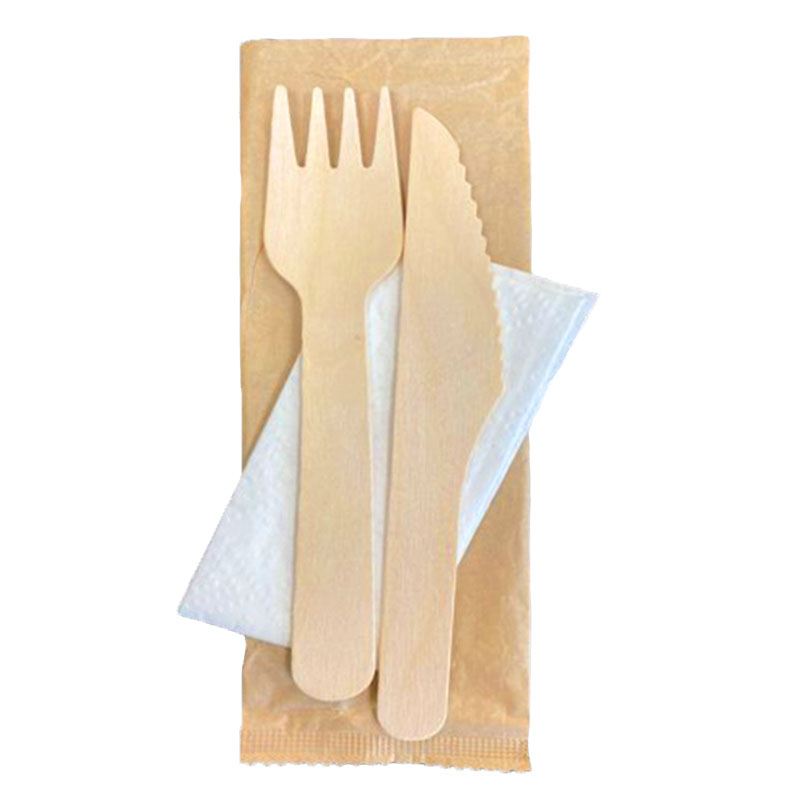 Posate Legno Posate Usa E Getta In Legno Biodegradabili - Set 200 Pezzi Con Palettine Caffè, Per Feste E Picnic Eco-friendly Posate Campeggio - Foto 4