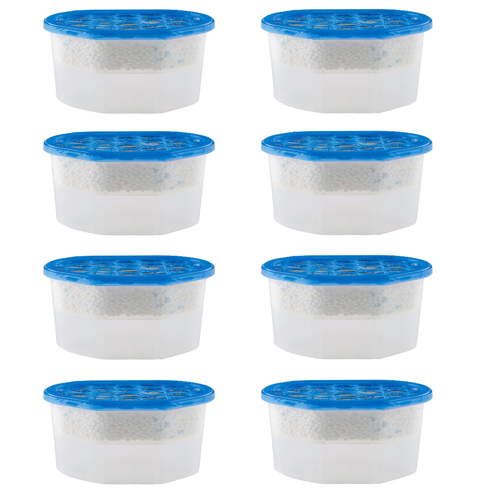 G4GADGET Confezione Da 4 Deumidificatori Riutilizzabili Da 450ml – Assorbi Umidità Per Casa, Bagno, Camper E Armadi