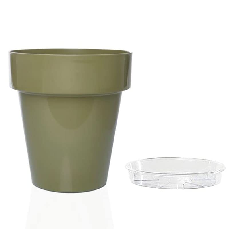 sottovaso verde diametro 45 cm