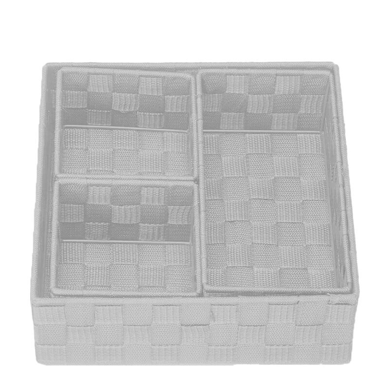 2 Portaoggetti Da Appendere In Cotone E Lino - Tasche Multiple Per Cucina, Bagno, Camera, Beige - Foto 5