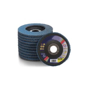 Set 10 Dischi abrasivi 115 mm per acciaio inox