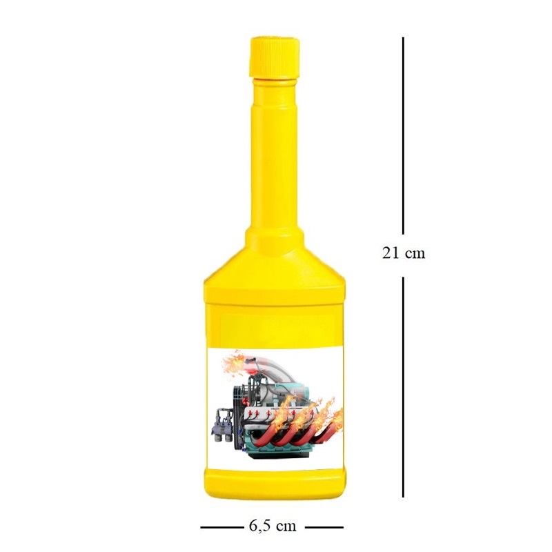 Flacone Additivo per Alimentazione da 200 ml - Trattamento pulitore per Motori, lubrifica e pulisce, migliora l'efficienza del Motore, Manutenzione e Cura dell'auto - (BENZINA E IBRIDI)