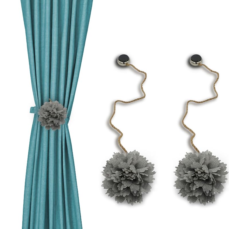 fermatende magnetici per tende, fermatende neri, fibbia magnetica