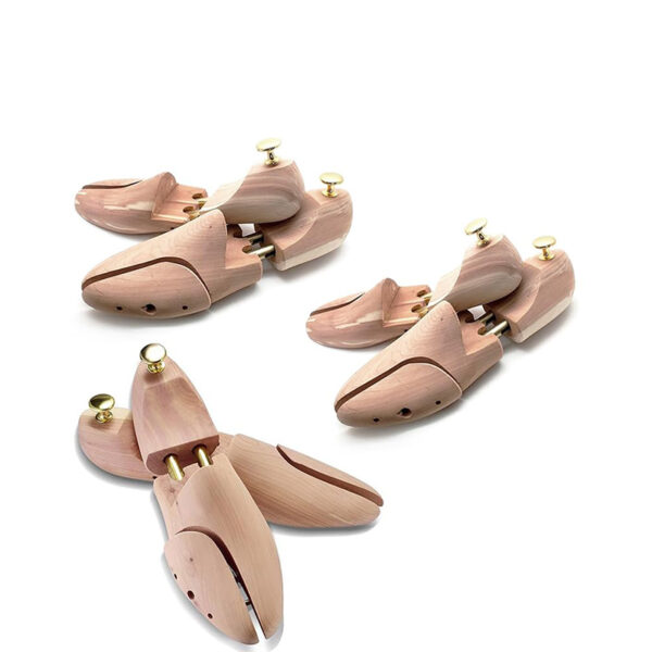 Accessorio Manutenzione Calzature Paia Tendiscarpe In Legno