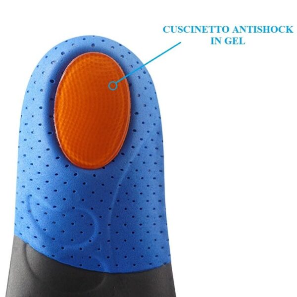 Solette Scholl LiquiFlex Extra Supporto - Memory Foam Anti-Odore Per Scarpe Da Lavoro E Stivali