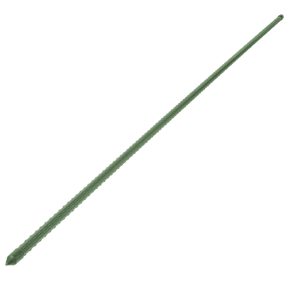 25 Canne In Acciaio Rivestite Di Plastica Verde Per Orto E Giardino - Supporto Piante Rampicanti, Pomodori, 210 Cm