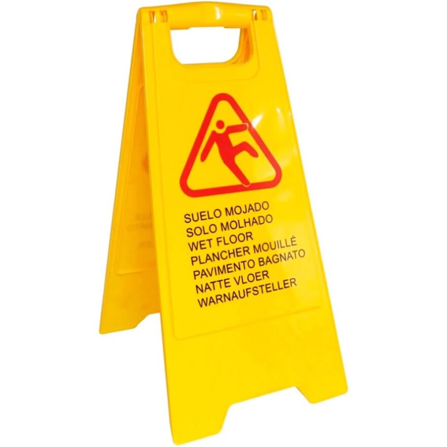 Cartello Segnalatore Pavimento Bagnato - Punto Ufficio Web - Foto 11